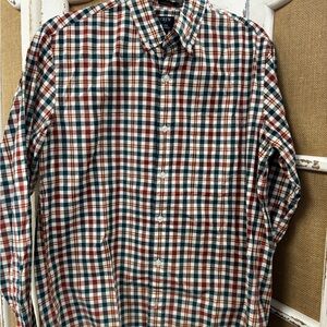 J. Crew Multicolor Plaid Men's Shirt